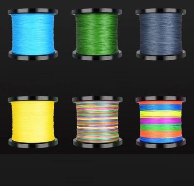 4 or 8 Strands Abrasion Resistant Braided Lines Super Strong 100% PE Sensitive Fishing Line Braided Fishing Line Wbb14570