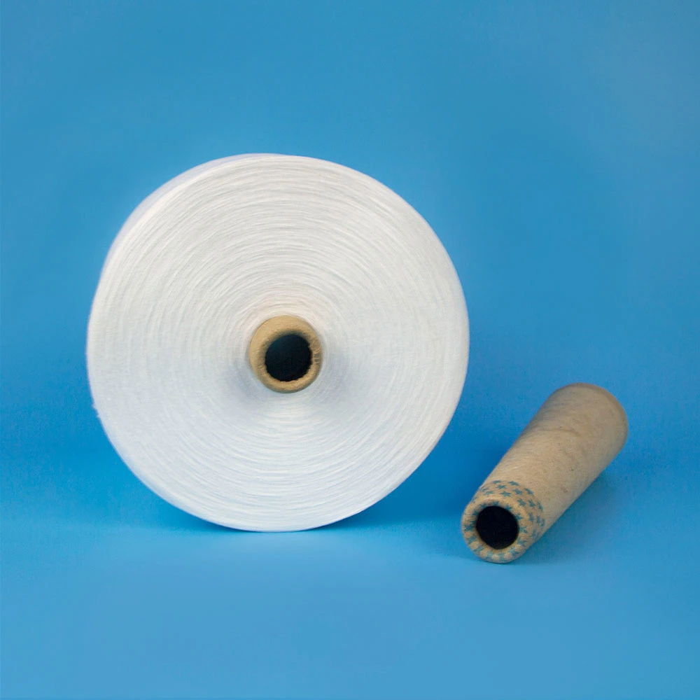 Widely Used Superior Quality 20/2 White Recycled Nylon Monofilament Sewing Thread in Paper Cone