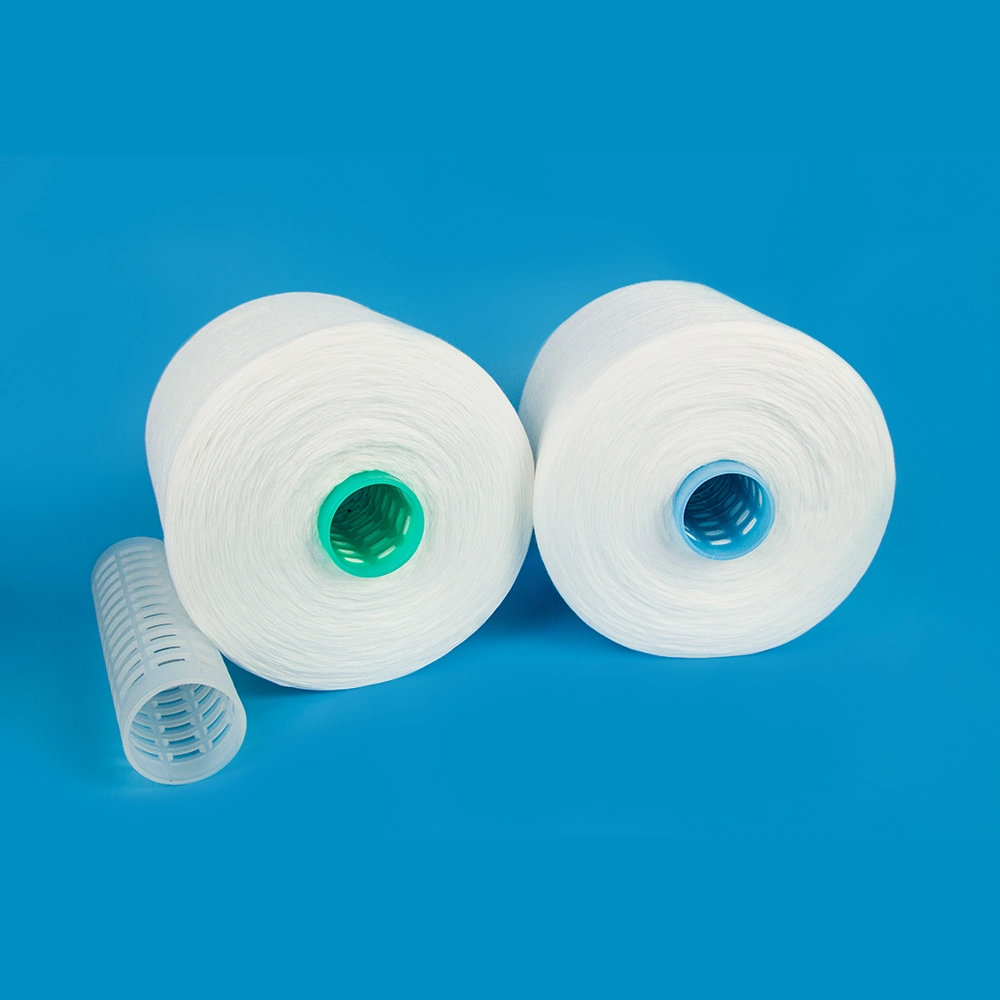 Widely Used Superior Quality 20/2 White Recycled Nylon Monofilament Sewing Thread in Paper Cone