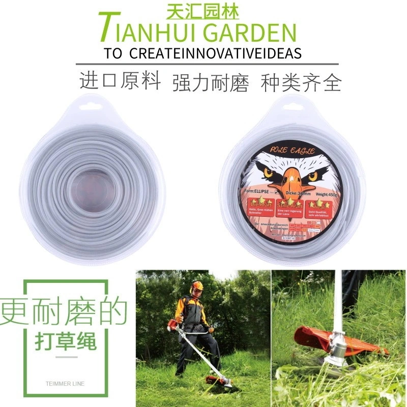 Brush Cutters Nylon Trimmer Line for Over Grown Grass Blister