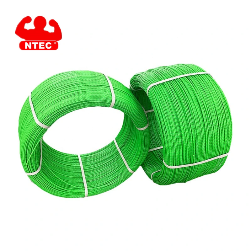 Green Twisted Cable Pullers Duct Snake Rodder Fish Tape Wire