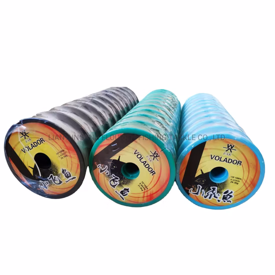 Carretel conectado de 0,2-2,0 mm - Linha de pesca de monofilamento de náilon 10*100m/100y/90y Preço baixo de qualidade normal