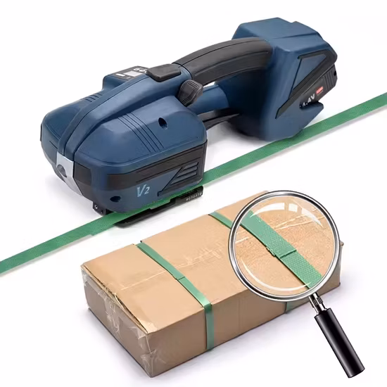 Ferramenta de embalagem elétrica portátil Cinto de plástico Embalagem PP Máquina de cintagem para animais de estimação