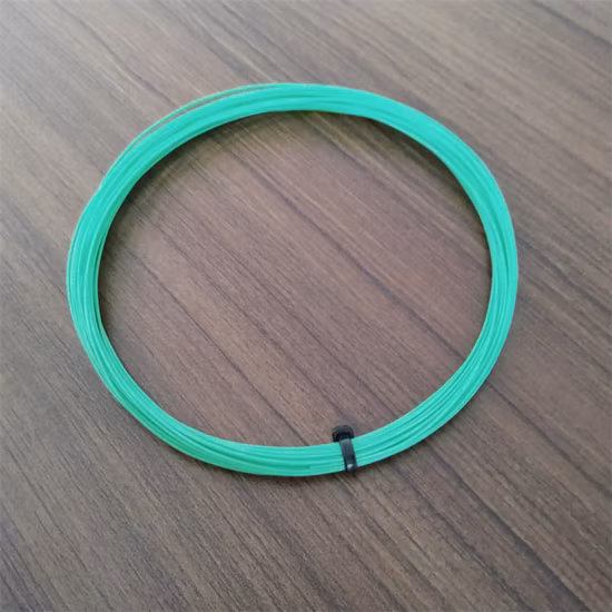 Corda de raquete de badminton de nylon tamanho 0,70 mm Corda de raquete