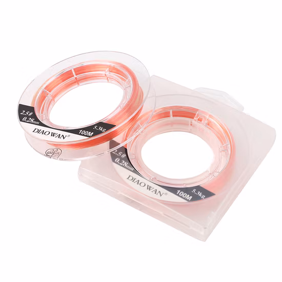Linha de pesca de fibra de carbono para aprendizado de fluorcarbono do Japão