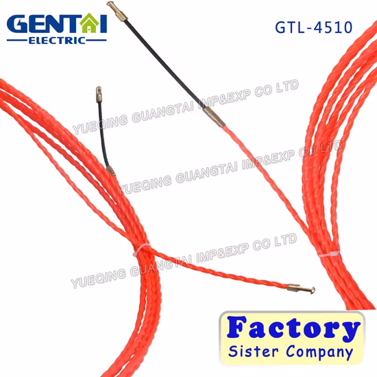 Extrator de fio elétrico de fita de peixe de poliéster de 3 núcleos